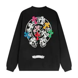 chrome hearts sweatshirt manches longues pour unisexe s_124143a